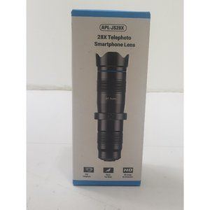 Apexel 28X Telephoto Smartphone lens APL-JS28X HD Image Far View Open Box